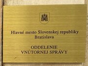 Maliarske práce, maľovanie stien v interiéri pre Oddelenie vnútornej správy Bratislava