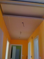 Montáž stropu zo sadrokartónu
