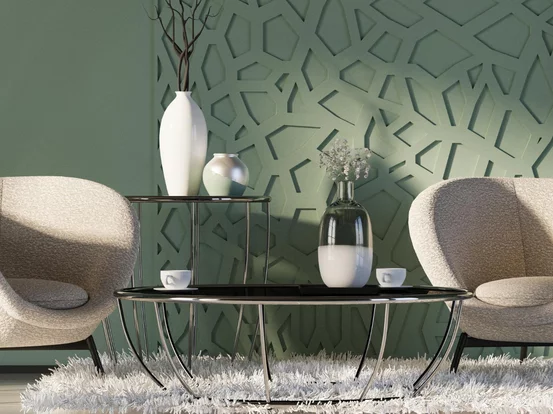 Trendy farby maľovania stien - calming green Trendy farby maľovania stien - calming green